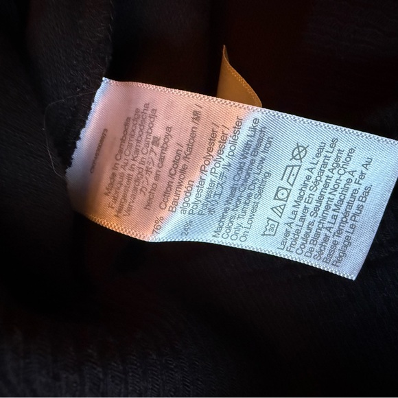 Madewell Elwood Knot Top, Long Sleeve, XXS, NWT - Picture 7 of 7